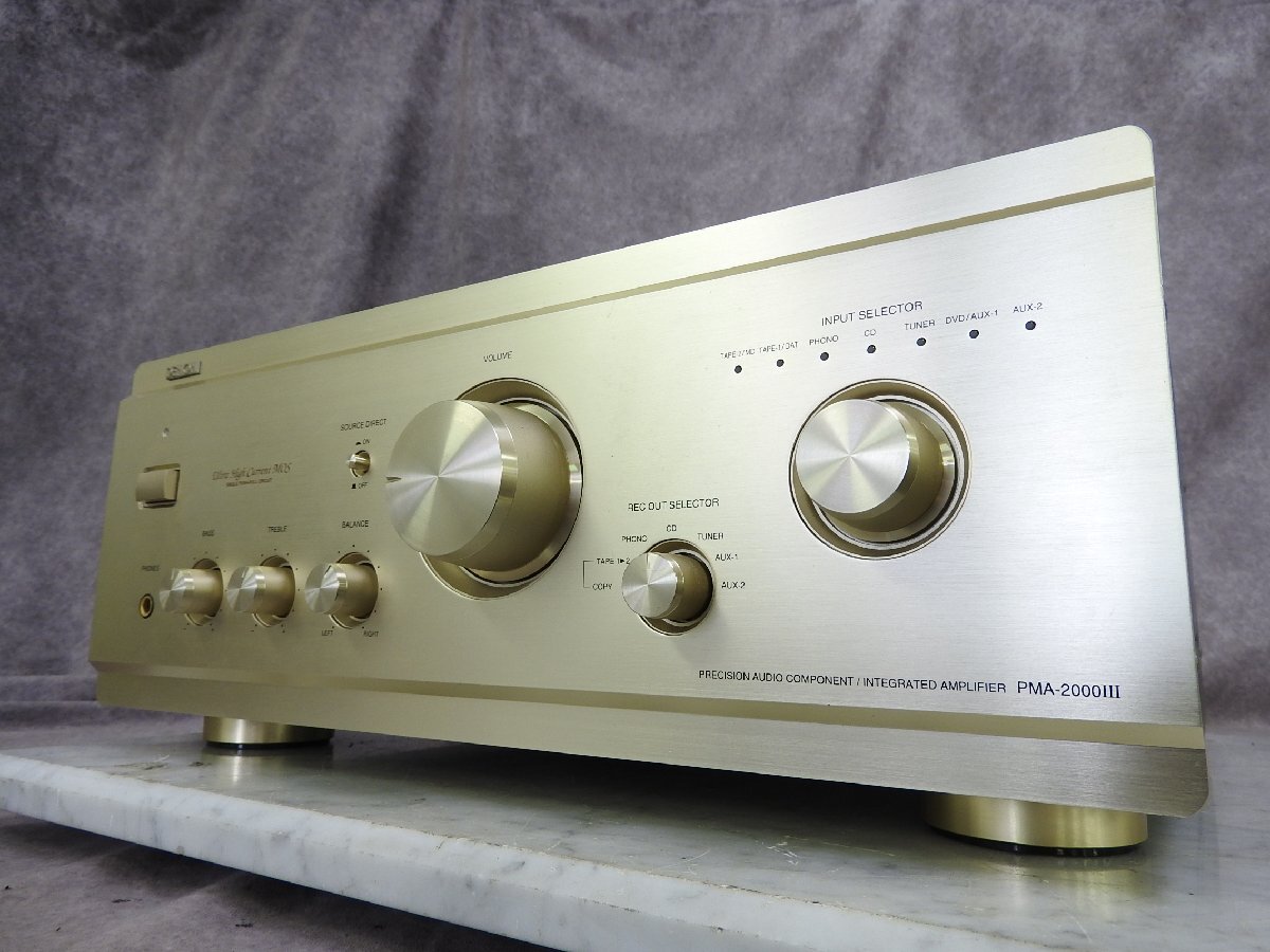 ☆ DENON デノン PMA-2000III プリメインアンプ ☆中古☆の画像3