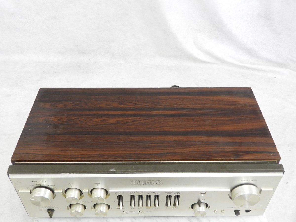 ☆ LUXMAN ラックスマン C-1010 プリアンプ コントロールアンプ ☆ジャンク☆の画像4