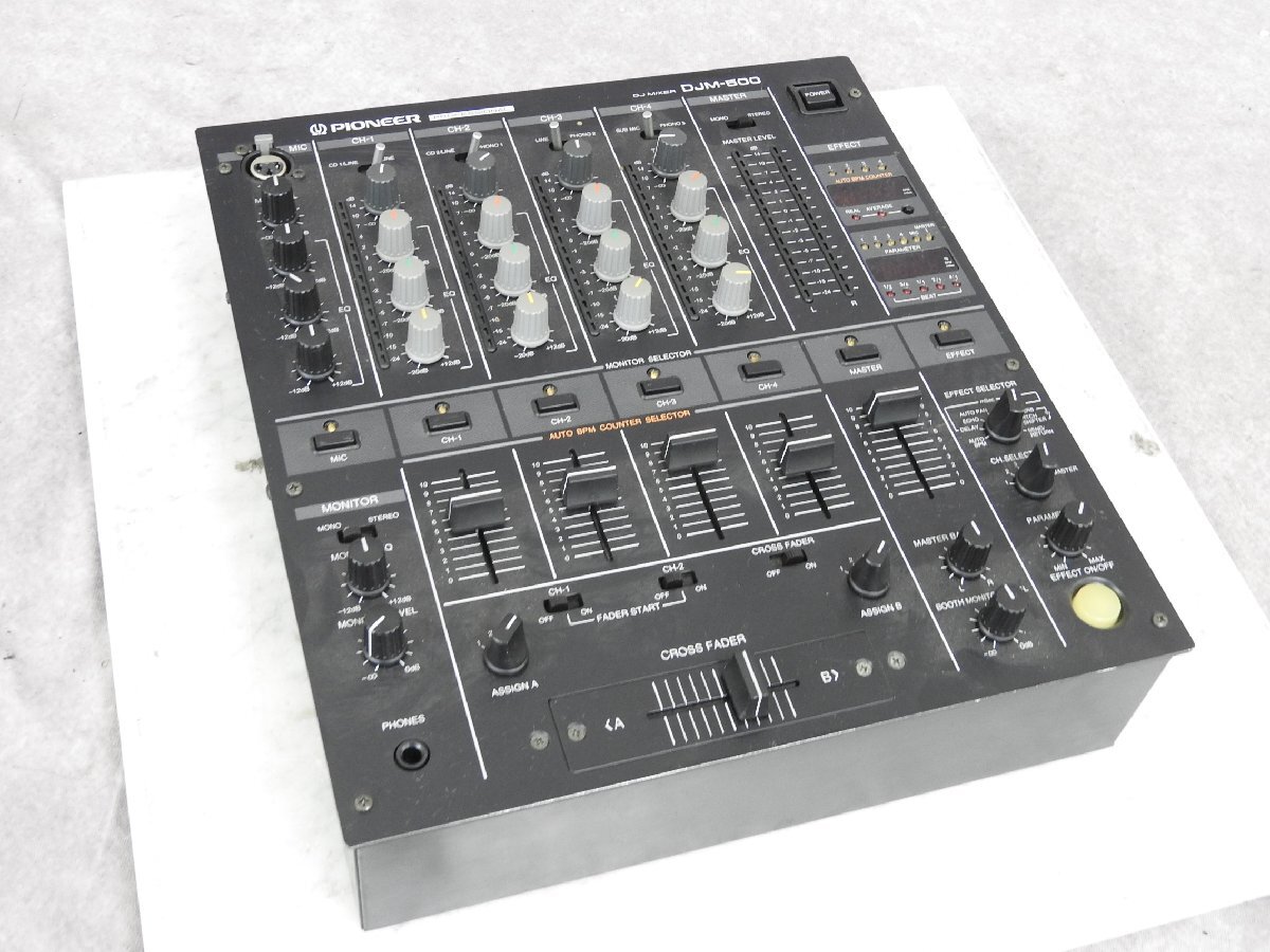 ☆ Pioneer パイオニア DJミキサー DJM-500 ☆中古☆