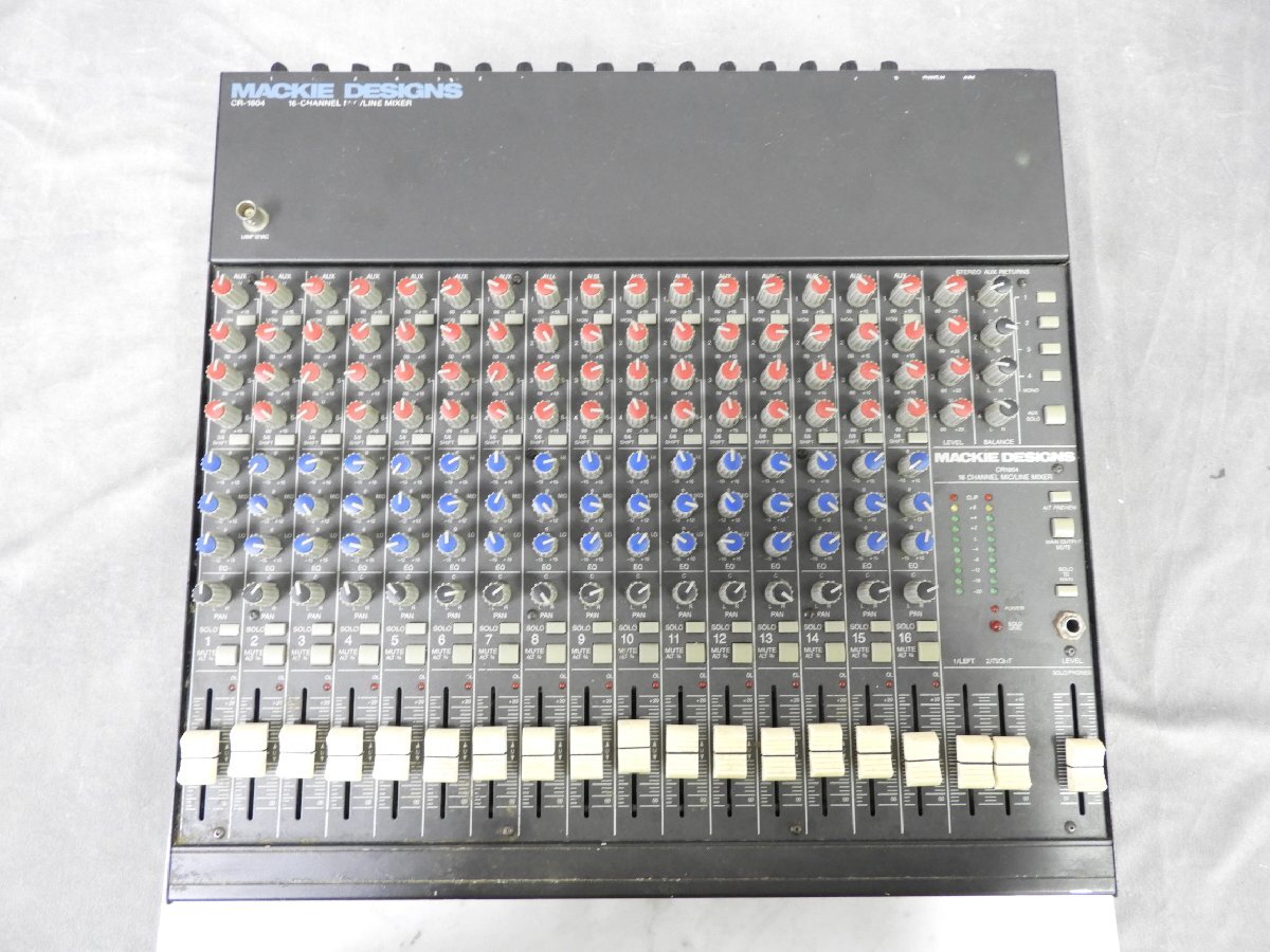 ☆ MACKIE DESIGNS マッキー CR-1604 ミキサー ☆中古☆の画像2