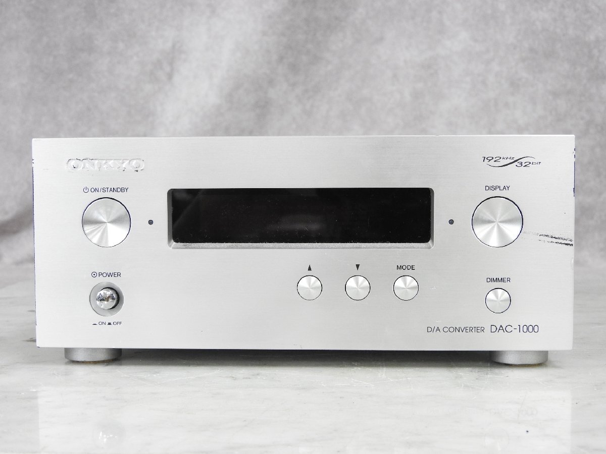 ☆ ONKYO オンキヨー DAC-1000 D/Aコンバーター ☆中古☆の画像2