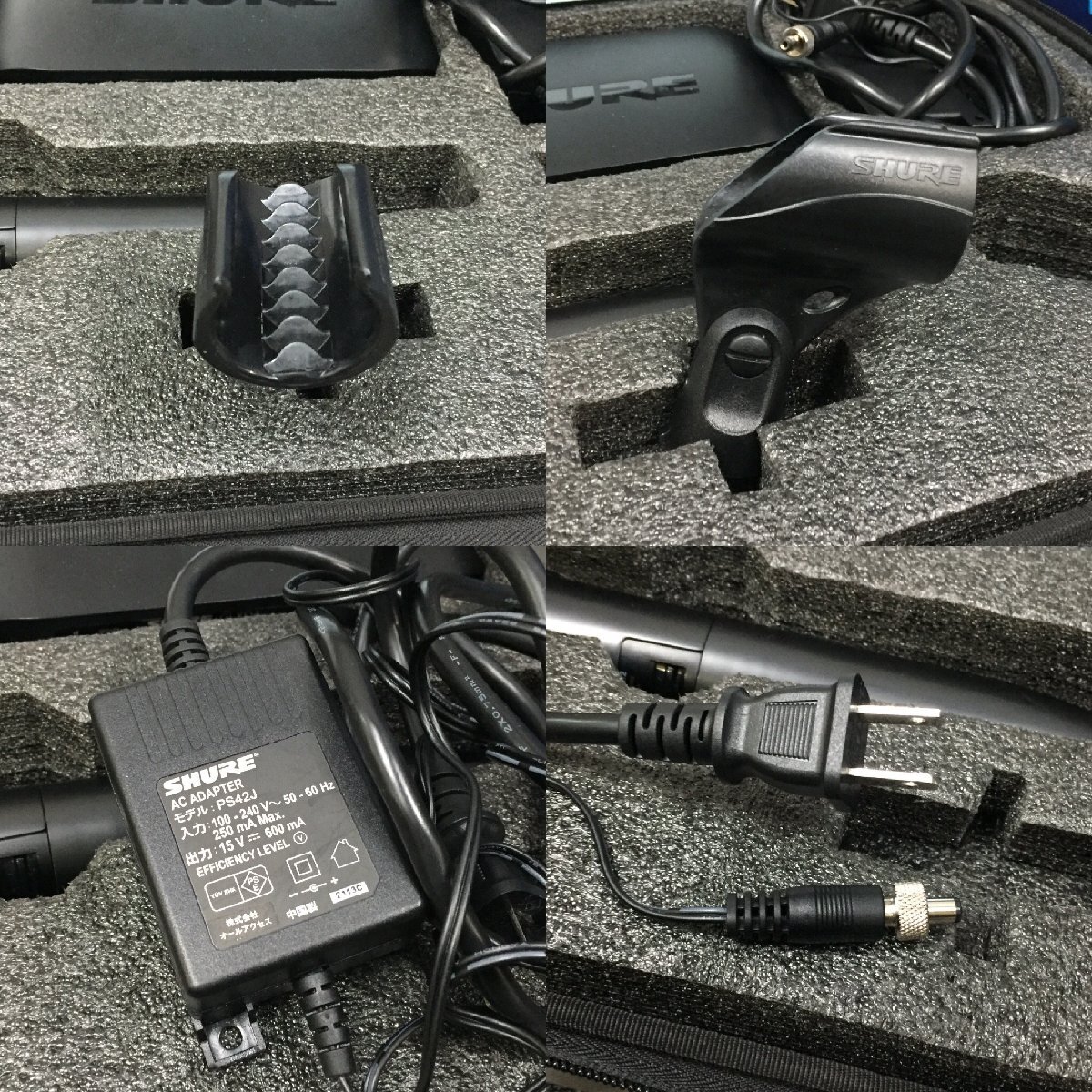 f146*120 【現状品】 SHURE シュアー　GLX-D　デジタルワイヤレスシステム　_画像7