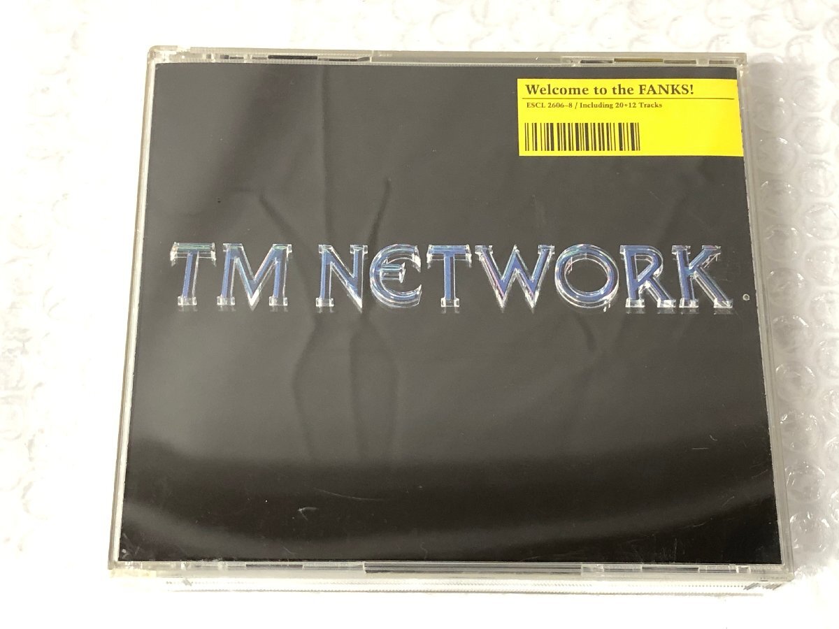 k052□ 【現状品】 TM NETWORK TMネットワーク/ Welcome to the FANKS! ベストアルバム ［CD］の画像1