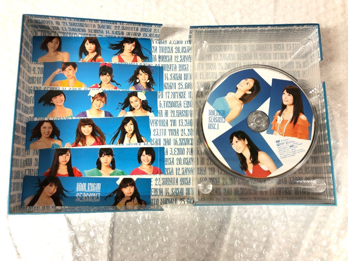 k013*80 【現状品】 アイドリング!!! SEASON13 DVD-BOX アイドル グループの画像4