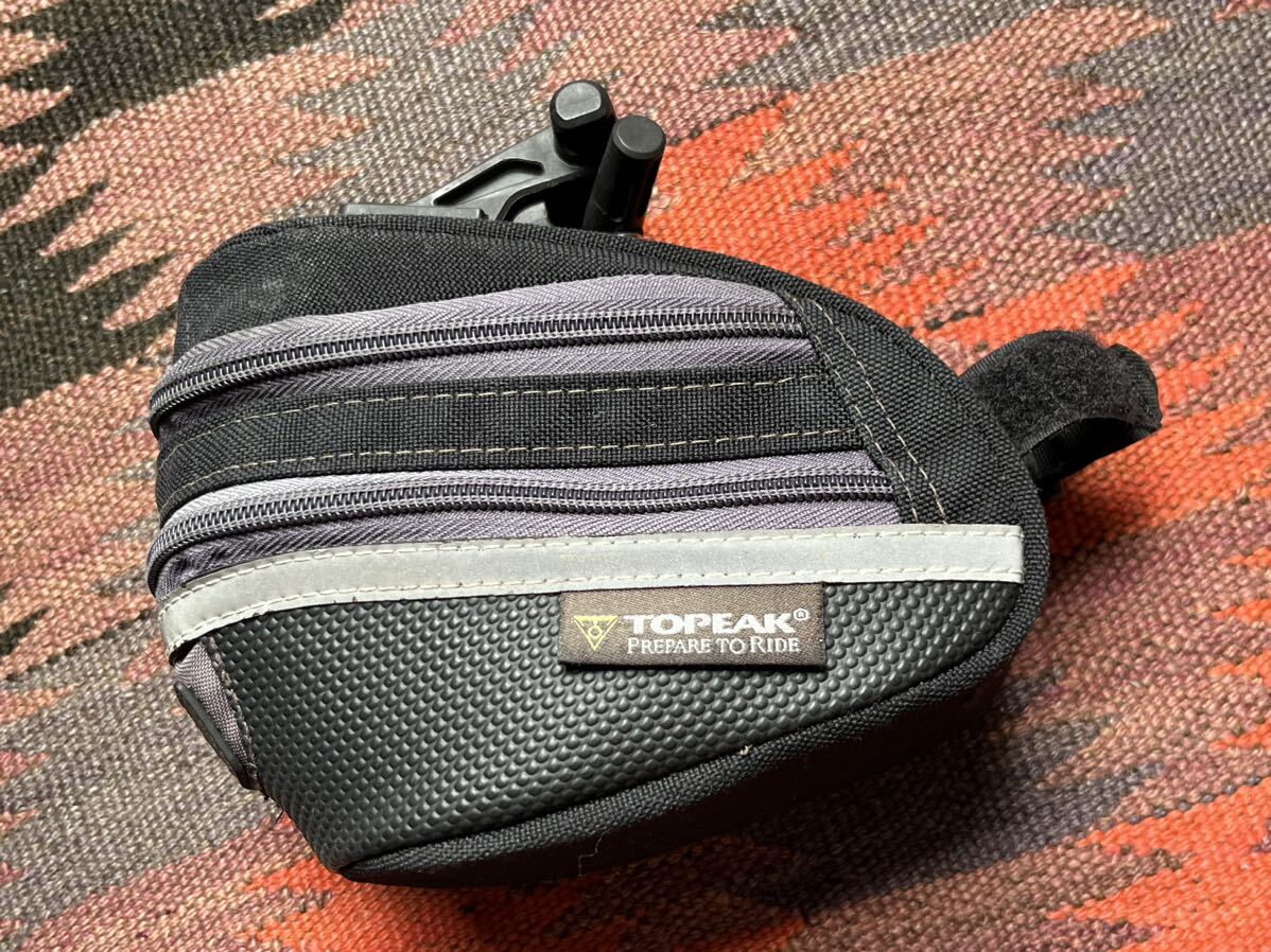 TOPEAK サドルバッグ トピーク 自転車バック ロードバイク クロス 収納 携帯　_画像1