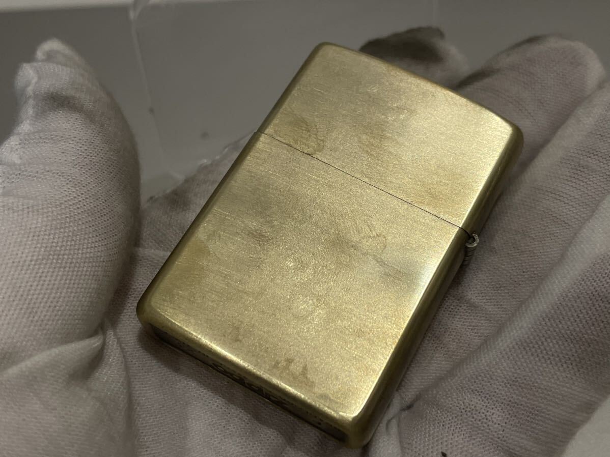 1円 ZIPPO ライター マルボロ Marlboroジッポ Zippoオイルライター真鍮製 中古品 喫煙グッズ ジッポー 火花確認済R67546の画像2