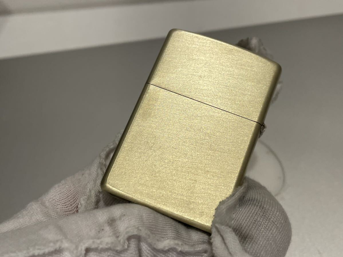 1円 ZIPPO ライター マルボロ Marlboroジッポ Zippoオイルライター真鍮製 中古品 喫煙グッズ ジッポー 火花確認済R67585の画像3