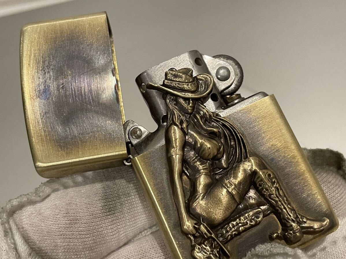 1円 ZIPPO ライター マルボロ Marlboroジッポ Zippoオイルライター真鍮製 中古品 喫煙グッズ ジッポー 火花確認済R67588