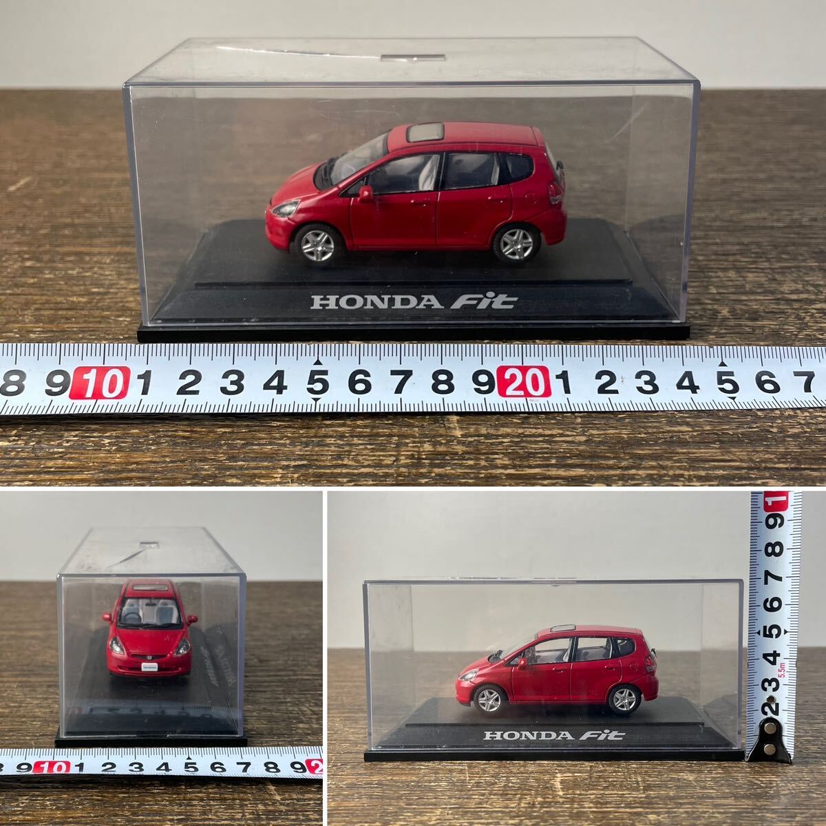 Honda Fit ホンダ フィット レッド ミニカー コレクション おもちゃ 玩具 車 乗用車 フィット の画像8