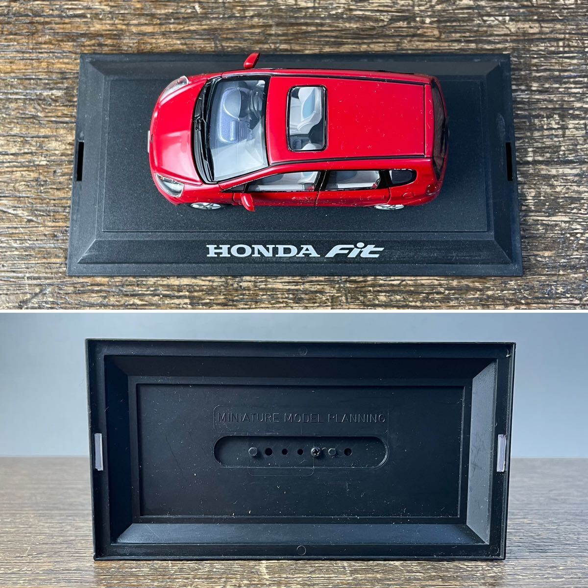Honda Fit ホンダ フィット レッド ミニカー コレクション おもちゃ 玩具 車 乗用車 フィット の画像5