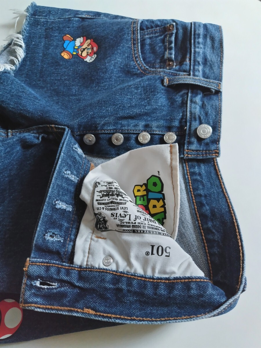 LEVI'S X SUPER MARIO スーパーマリオ コラボ リーバイス501 LEVI'S X SUPER MARIO スーパーマリオ コラボ リーバイス501