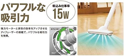 新品 送料無料 メーカー保証有 本体のみ 日立 10.8V コードレスクリーナ 掃除機 充電式 ホワイト 白 R10DL (ＬＣＳ）HiKOKI ハイコーキ の画像6