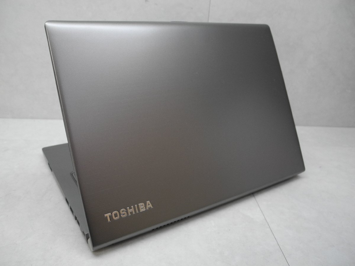 ☆1円スタート☆第7世代☆東芝☆dynabook R63/H☆Core i5 2.50GHz/4GB/SSD128GB/無線/Bluetooth/Office/Windows 10 Pro DtoD領域☆