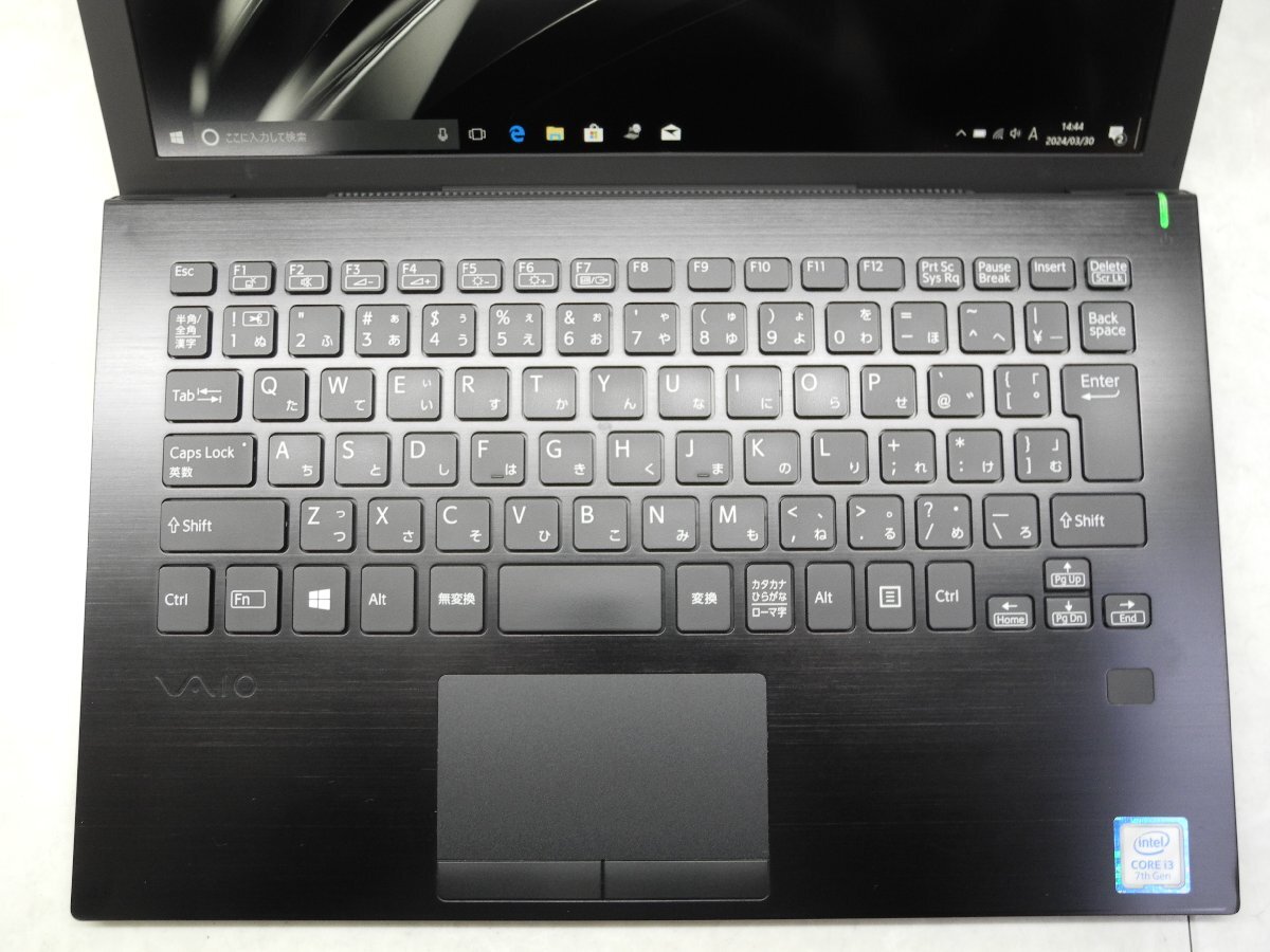 ☆1円☆第7世代☆VAIO VJPF11C12N☆高解像度1920x1080☆Core i3 2.40GHz/4GB/SSD128GB/無線/Bluetooth/カメラ/Office/Win10 DtoD領域☆_画像2