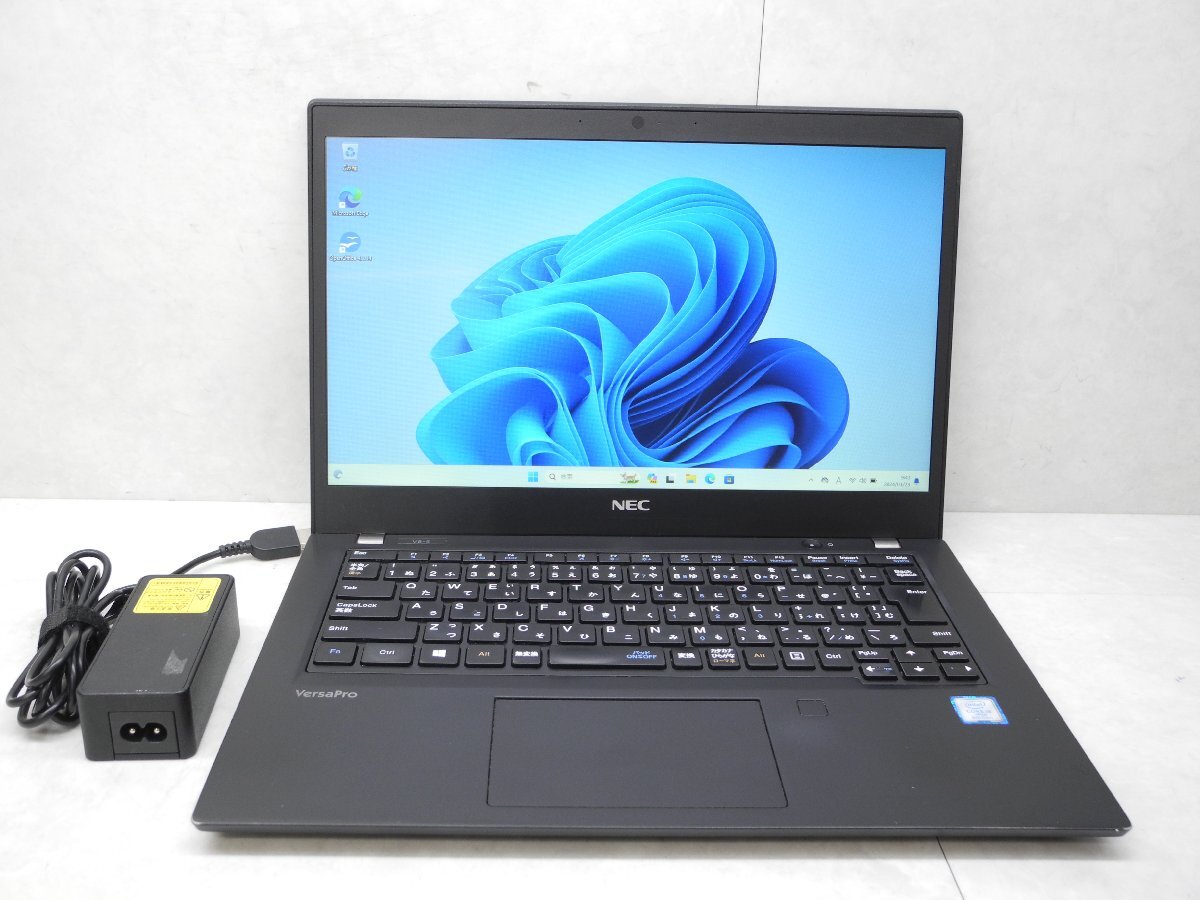 ☆1円スタート☆第8世代☆NEC☆Versa Pro PC-VKM16BZG5☆Core i5 1.60GHz/8GB/SSD256GB/無線/Bluetooth/Office/Windows 11 Pro☆の画像1