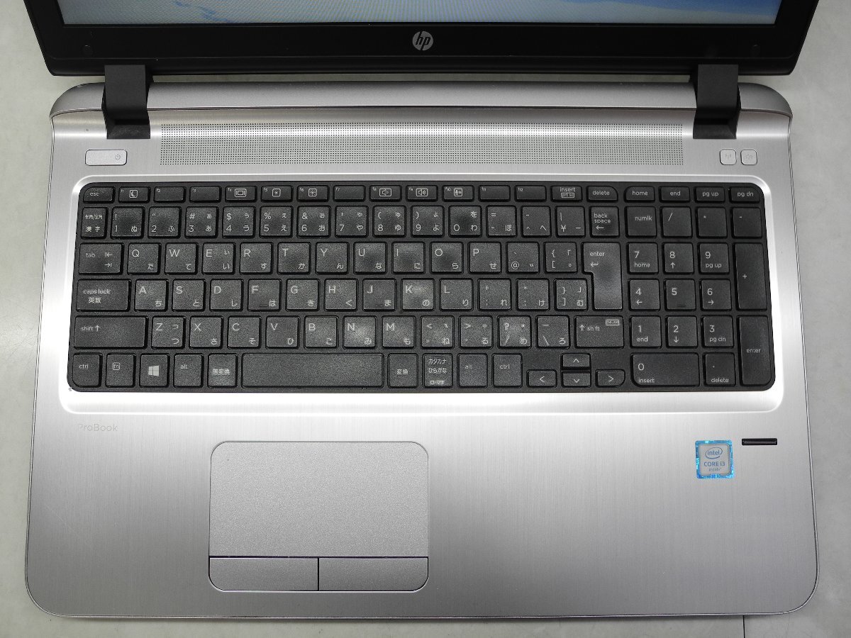 ☆1円スタート☆第6世代☆HP ProBook 450G3☆Core i3 2.30GHz/4GB/500GB/Sマルチ/無線/Bluetooth/カメラ/Office/Windows 11 Pro DtoD領域☆の画像2