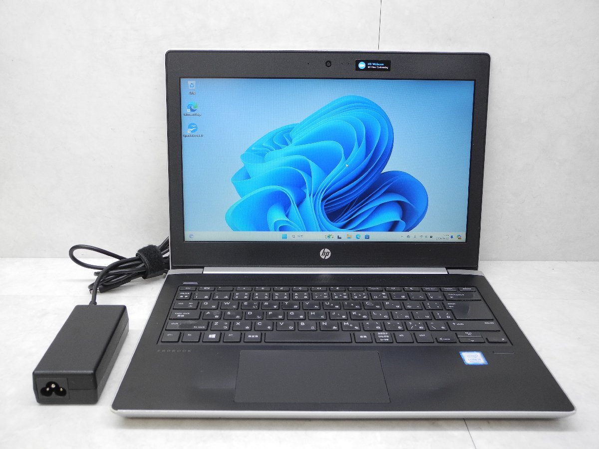 ☆1円スタート☆第8世代☆HP☆ProBook 430G5☆Core i5 1.60GHz/8GB/SSD256GB/無線/Bluetooth/WWAN/カメラ/Office/Windows 11 Pro☆の画像1