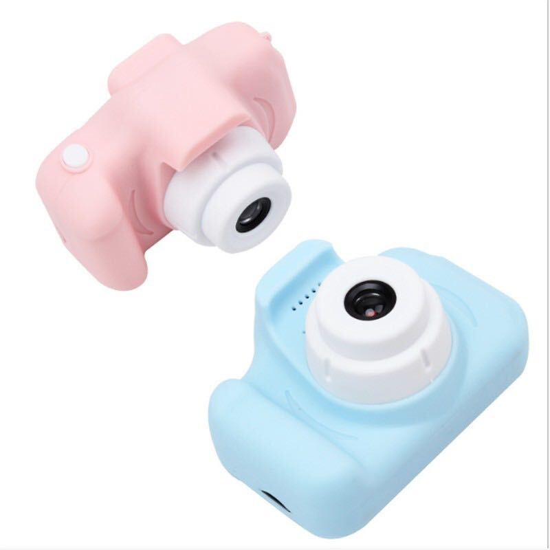 [ unused new goods ] Kids camera pink SD card 32 attaching pink camera toy camera present birthday present for children camera 