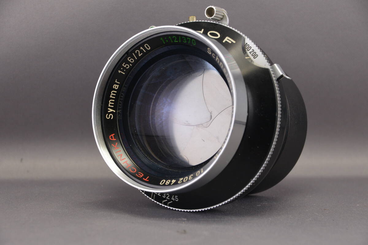 Schneider Kreuznach Schneider black itsuna is Symmar 5.6/210 LINHOF TECHNIKA secondhand goods!