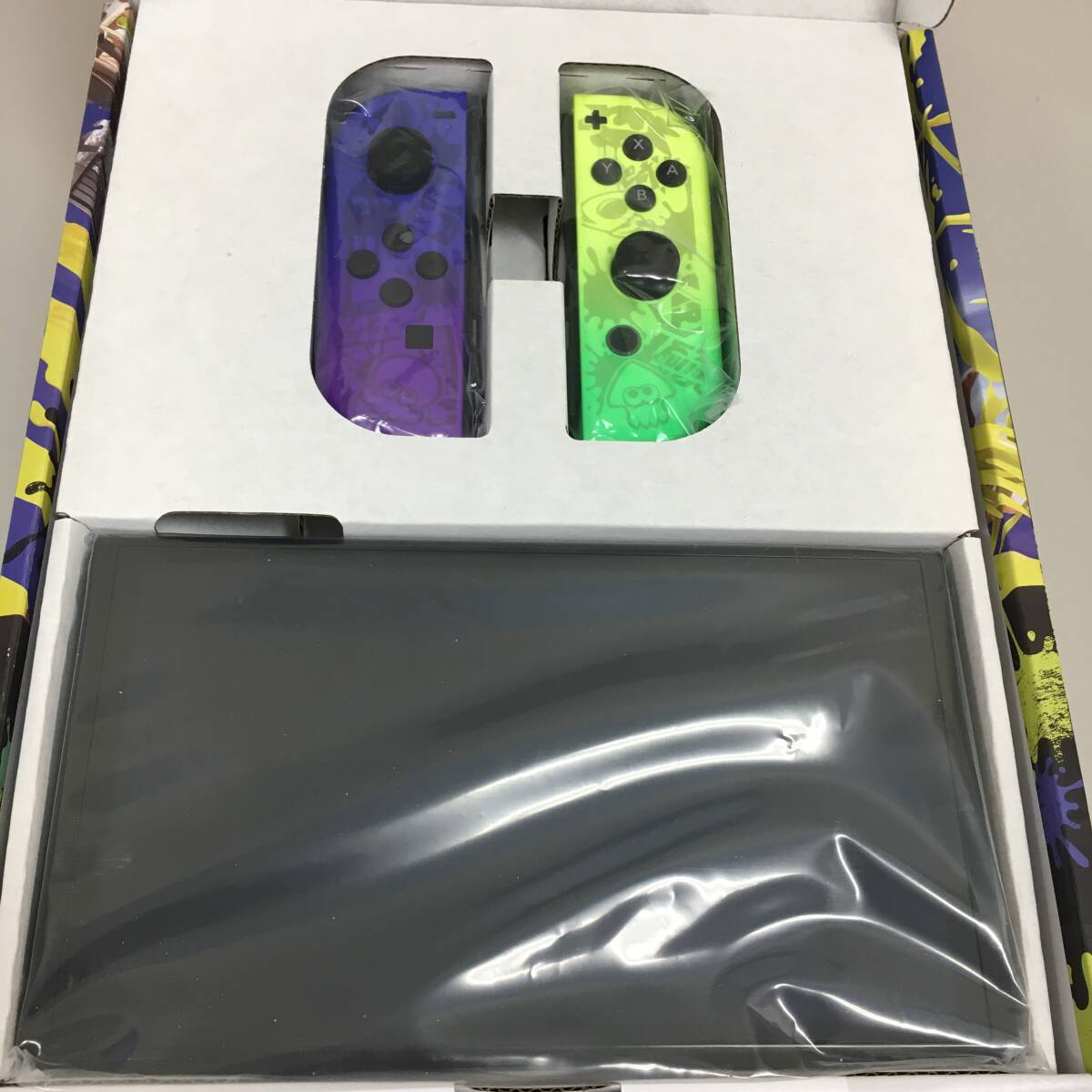 Nintendo Switch 有機ELモデル スプラトゥーン3エディション 購入日 2024年1月7日 中古現状販売品の画像3