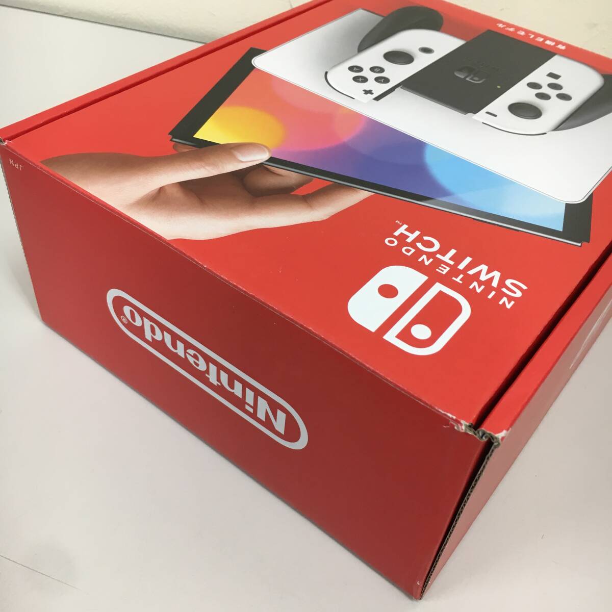 Nintendo Switch 有機ELモデル 本体 ホワイト ニンテンドースイッチ 任天堂 中古現状販売品 管理Cの画像7