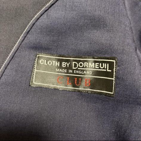 【DORMEUIL ドーメル】ビジネススーツ セットアップ BE5 ネイビー 高級生地の画像5