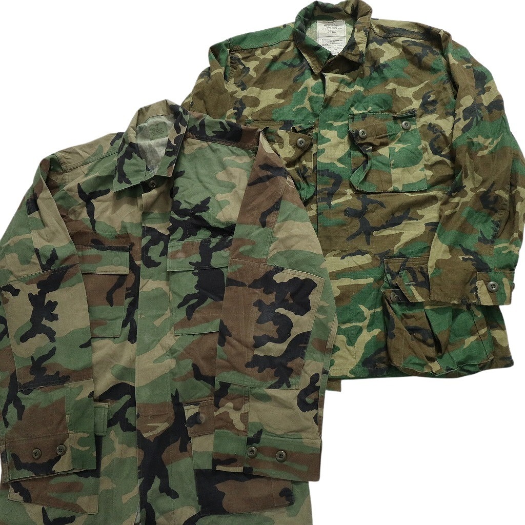 古着卸 まとめ売り フィールドジャケット BDU ウッドランド 米軍実物 ミリタリー 8枚セット (メンズ M ) ARMY MS1337 1円スタート_画像5