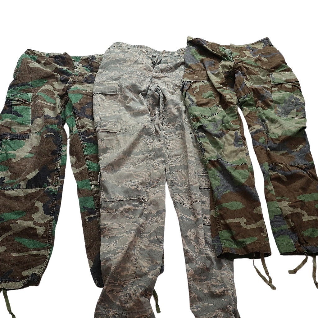 [ with translation ] old clothes . set sale field pants the US armed forces . interval military 20 pieces set ( men's ) duck pattern MIX khaki camouflage W5874