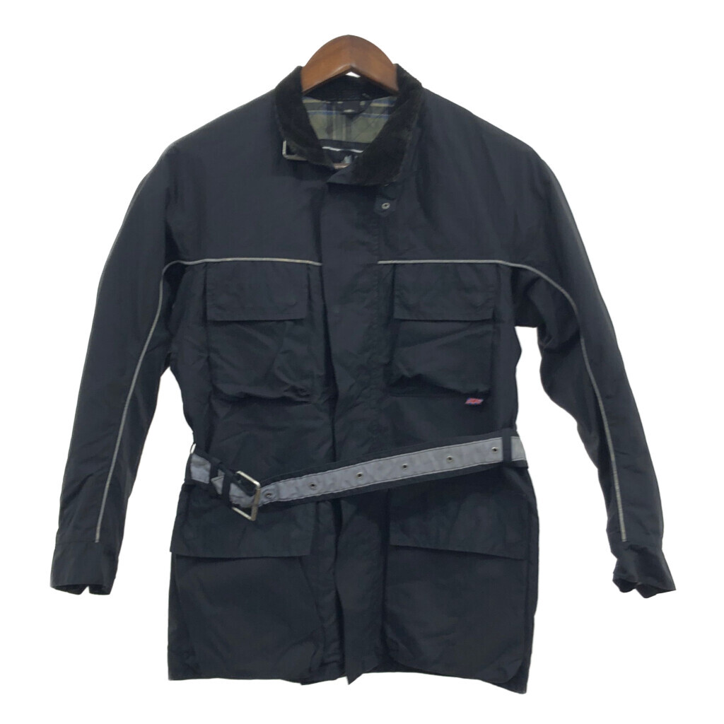  Италия производства Belstaff bell штат служащих жакет защищающий от холода черный ( мужской 42) б/у б/у одежда Q3880
