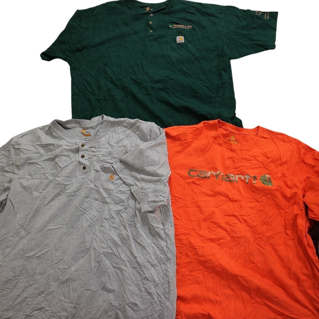 古着卸 まとめ売り ブランドMIX 半袖Tシャツ 15枚セット (メンズ 2XL /3XL /4XL ) カーハート トミーヒルフィガー MS4936 1円スタートの画像5
