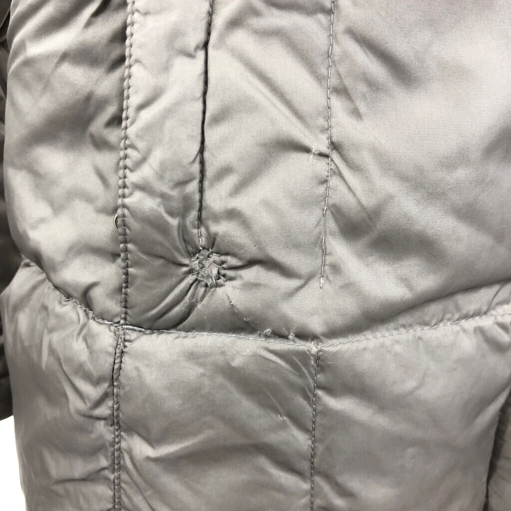 THE NORTH FACE ノースフェイス ダウンコート アウトドア 防寒 550フィル グレー (レディース M) 中古 古着 Q4612_画像6