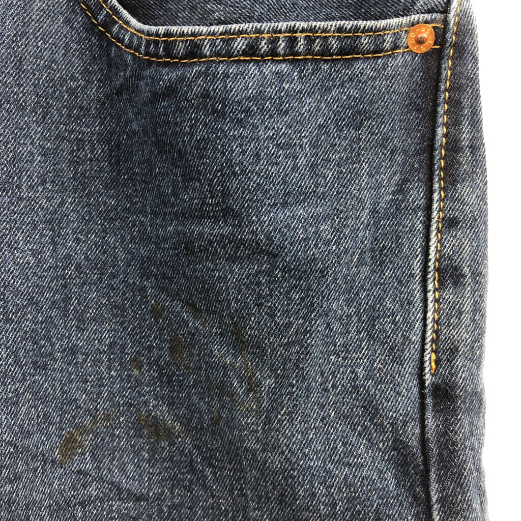 Levi's リーバイス 505 デニムパンツ アメカジ ブルー (メンズ W34 L30) 中古 古着 Q4805_画像4