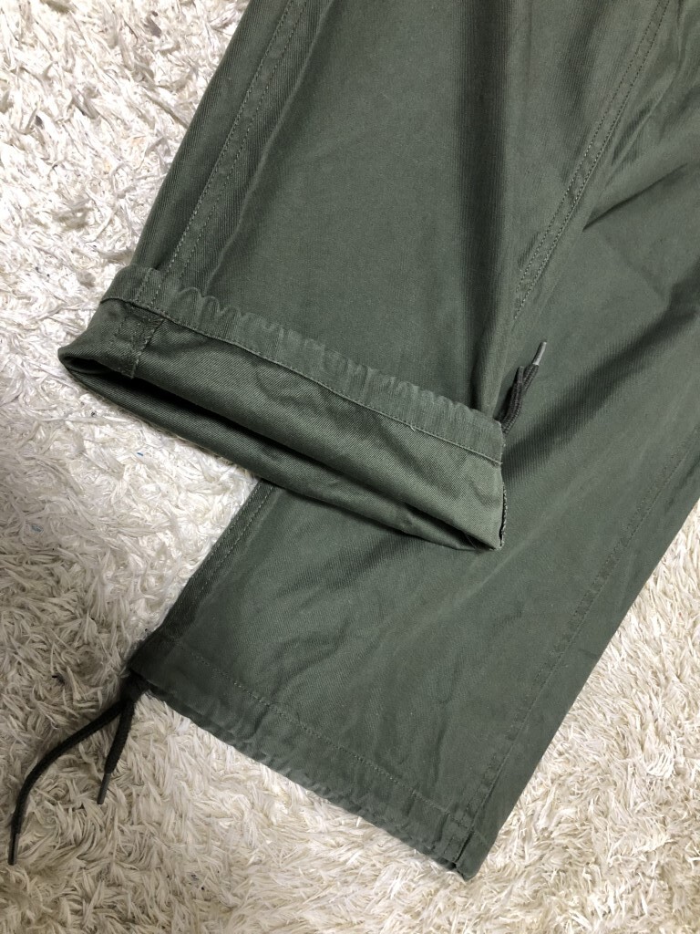 ◆60's U.S.ARMY ジャングルファティーグパンツ CAB CLOTHING レプリカ ノンリップ 3rd カーゴパンツ オリーブ　M_画像7