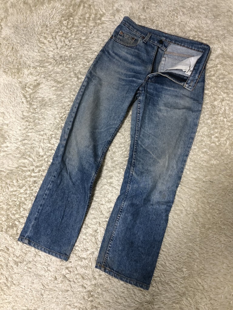 90s Levis リーバイス デニム テーパードストレート 510 0217 USA製 vintage ヴィンテージ　W31_画像1