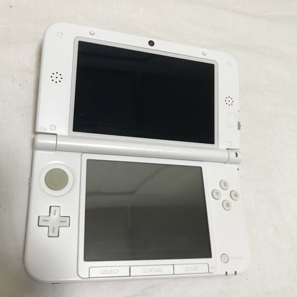 NINTENDO 3DSLL 任天堂 ニンテンドー3DSLL本体（ピンク×ホワイト）ソフト起動・インターネット接続確認済_画像4