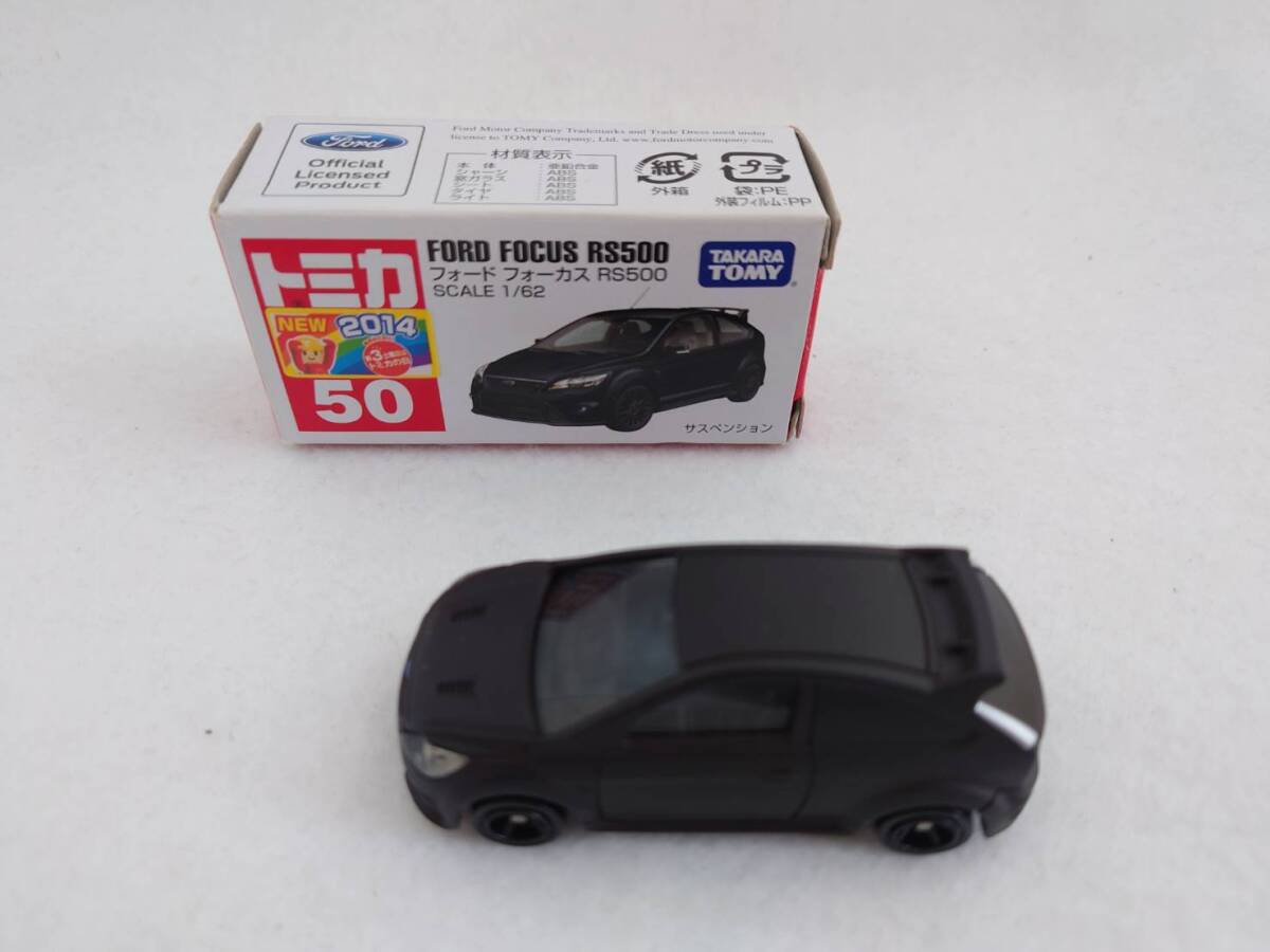【未使用 廃盤 同梱可】トミカ No.50 フォード　フォーカス RS500 FORD FOCUS RS500_画像5