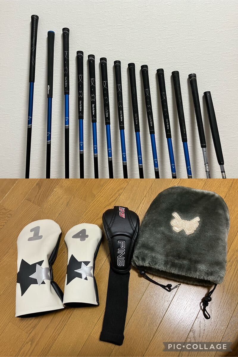 大人気 初心者様にオススメ キャロウェイ ゴルフセット 新品キャディバッグ付き グリップ良好 Callaway Golf の画像8