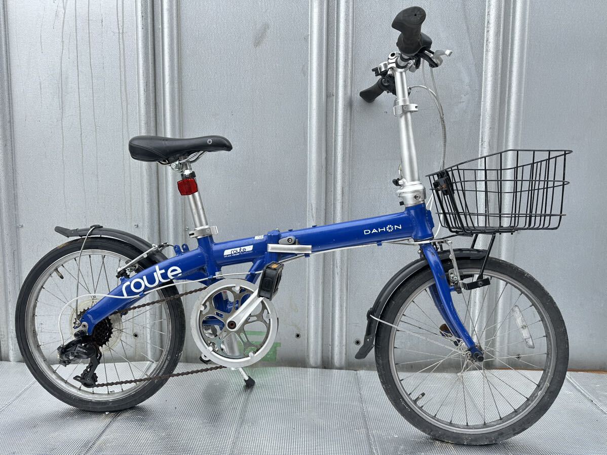 DAHON／ ダホン  ROUTE Shimano 7s   折りたたみ自転車  20インチ  ルート DFS and VISEGRIP TECHNOLOGY 折り畳み自転車 の画像1