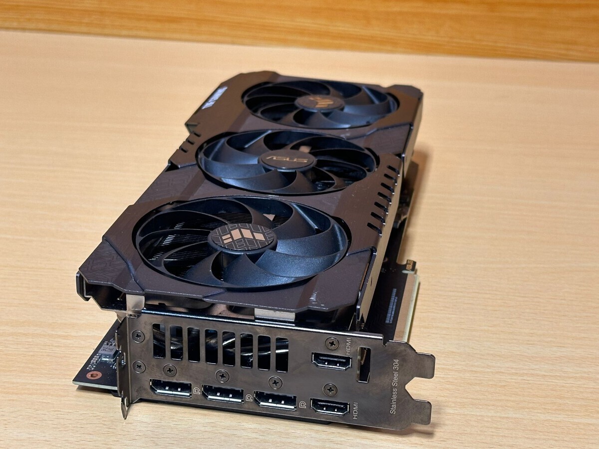 GeForce RTX グラフィックボード ASUS Tuf gaming TUF-RTX3070TI- 8G- GAMING -213S 997667-01147 YV0GY1-A21 動作確認済み!の画像5