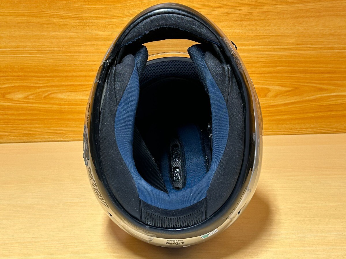 Arai／ アライ　フルフェイスヘルメット　ヘルメット　M2005 SNELL　61.62 CM　 RX-7　R-IV　日本製!_画像6