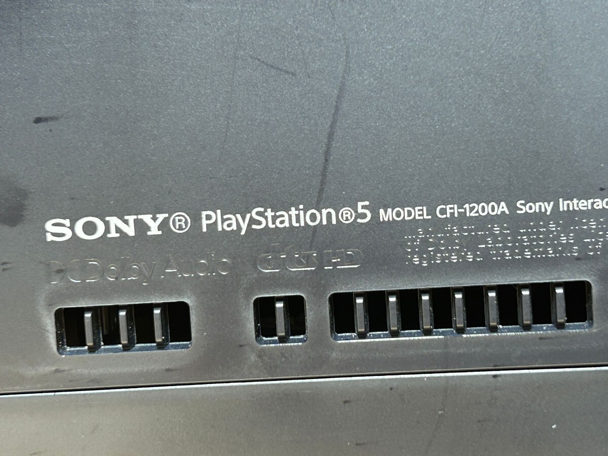 SONY／ ソニー CFI-1200A PS5 プレイステーション5 本体 PlayStation 5 Slim 動作確認済みの画像9