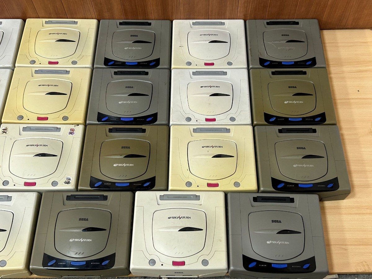 SS  セガサターン 本体のみ  HST-3200  SEGA  SATURN  セガ SEGA 日本製 19台まとめ 動作確認済み!の画像3