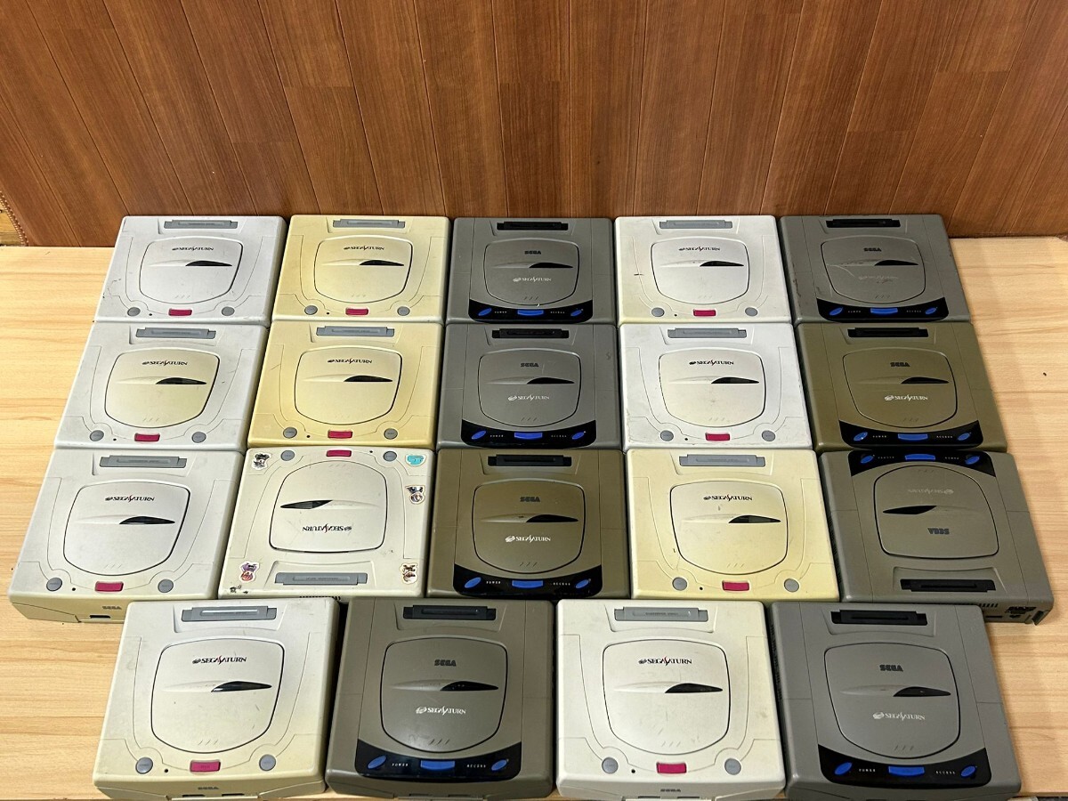 SS  セガサターン 本体のみ  HST-3200  SEGA  SATURN  セガ SEGA 日本製 19台まとめ 動作確認済み!の画像1