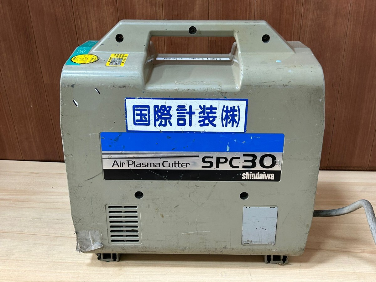 新ダイワ  SPC30-C  エアープラズマ 切断機  100/200V 動作未確認  の画像5