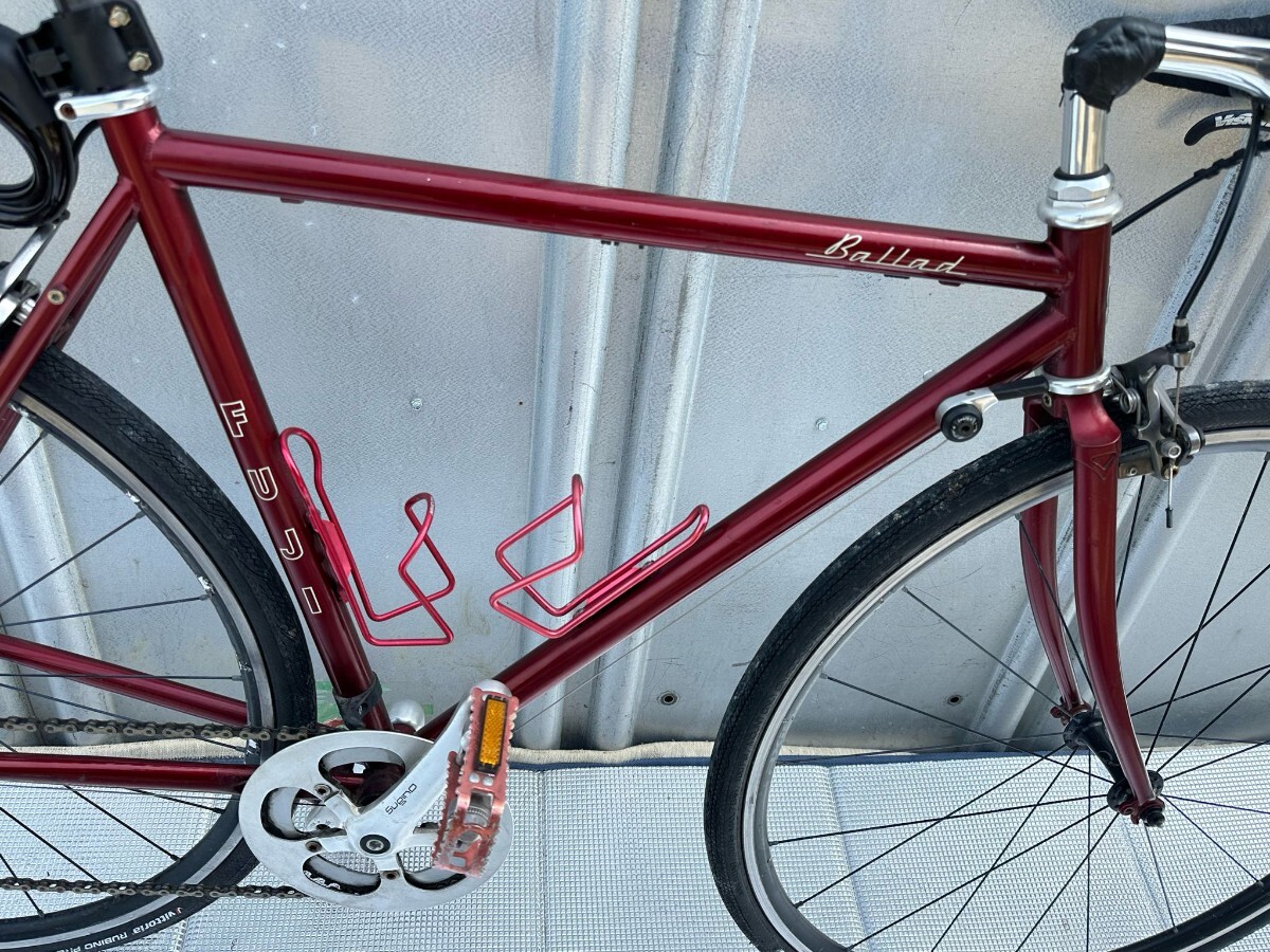 FUJI BALLAD Kuromori мотоцикл шоссейный велосипед красный цвет 
