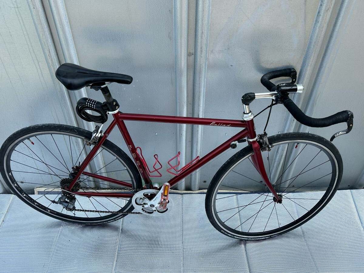 FUJI BALLAD Kuromori мотоцикл шоссейный велосипед красный цвет 