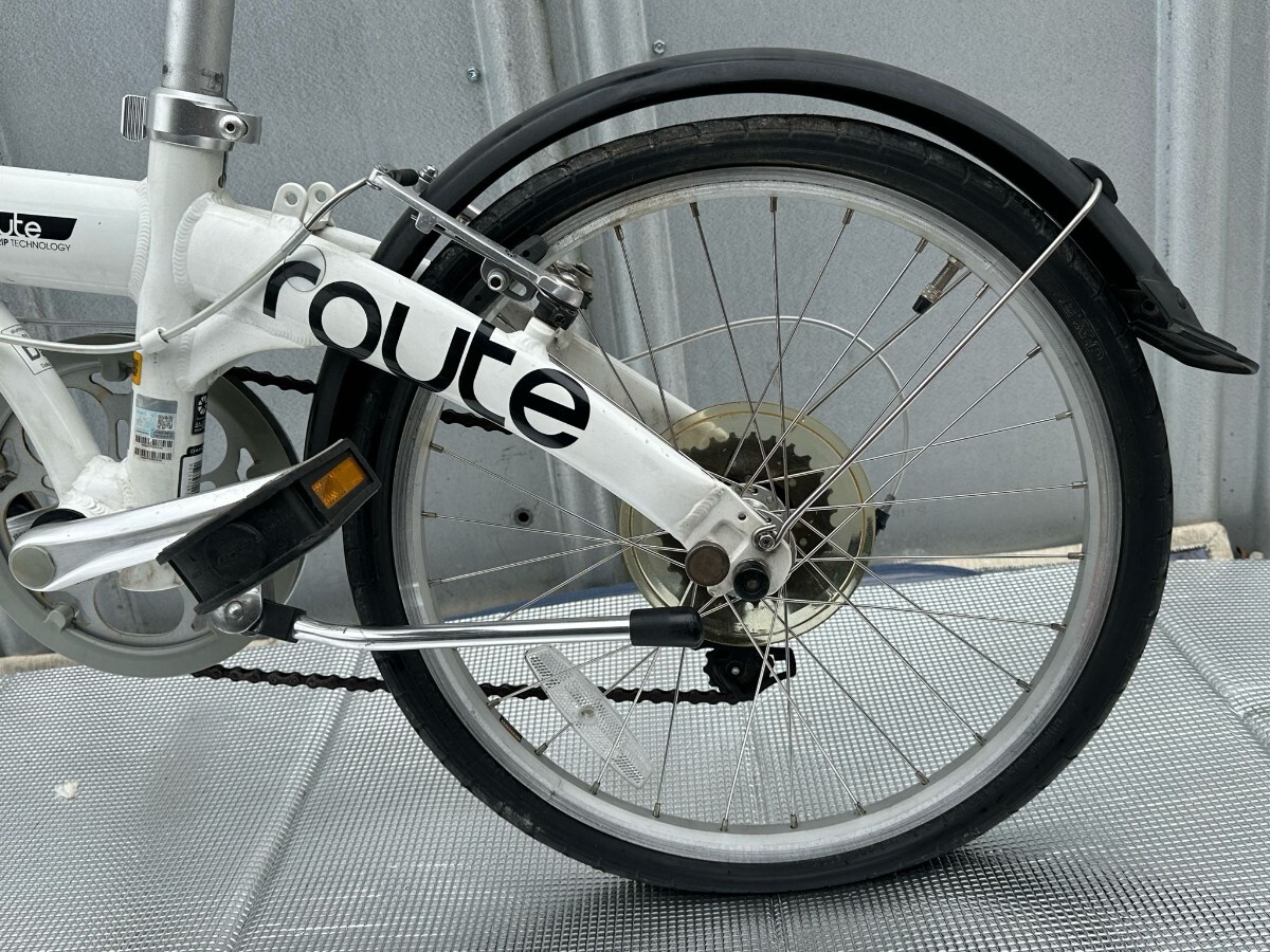 DAHON／ ダホン  ROUTE Shimano 7s   折りたたみ自転車  20インチ  ルート DFS and VISEGRIP TECHNOLOGYの画像7