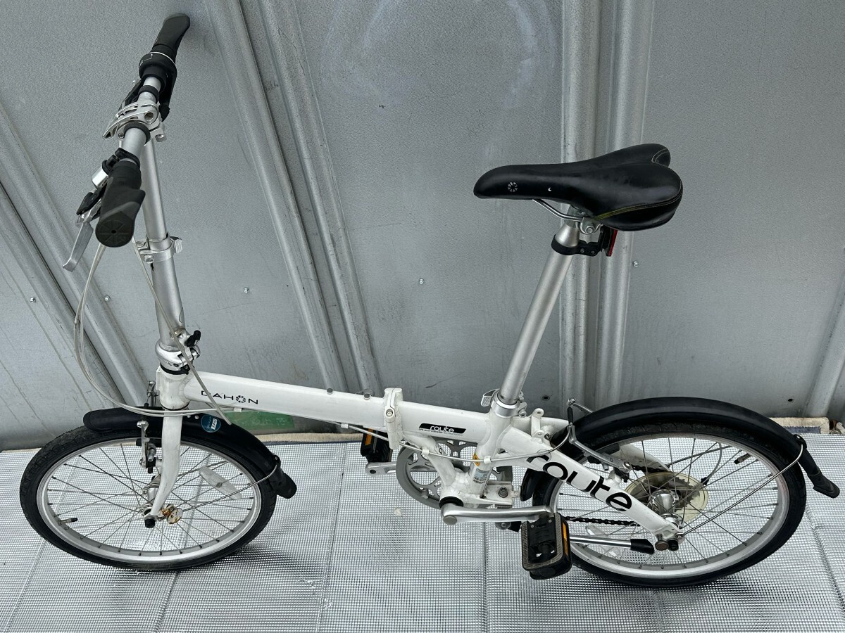 DAHON／ ダホン  ROUTE Shimano 7s   折りたたみ自転車  20インチ  ルート DFS and VISEGRIP TECHNOLOGYの画像8