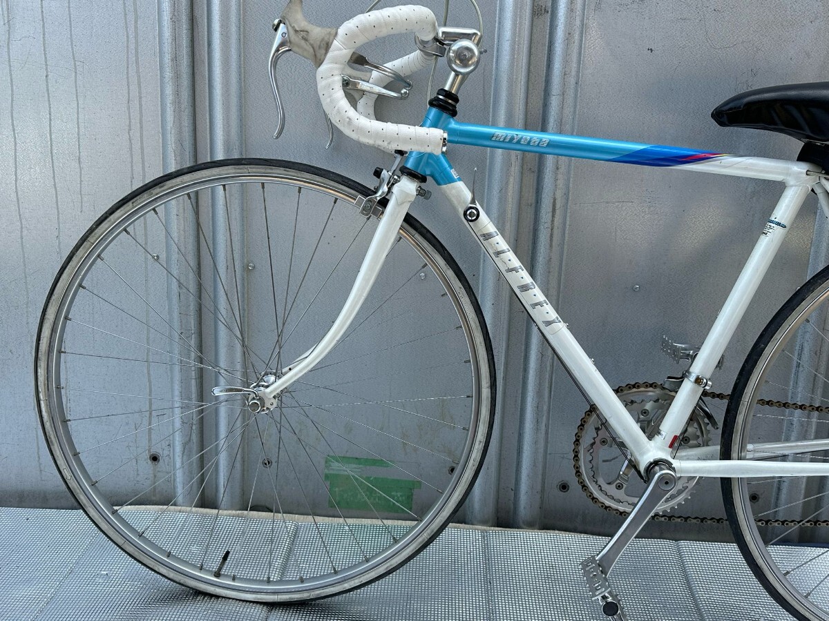 MIYATA ALFREX ビンテージ 自転車／ロードバイク サイズ CT 48cm. TP 50cm シルバーの画像6