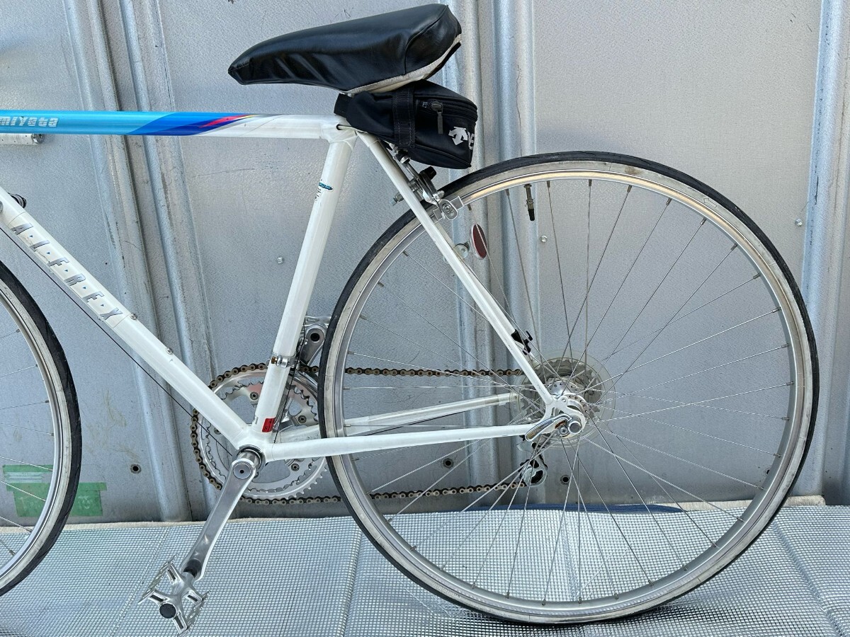 MIYATA ALFREX ビンテージ 自転車／ロードバイク サイズ CT 48cm. TP 50cm シルバーの画像3